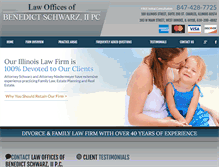 Tablet Screenshot of divorcelawfamily.com